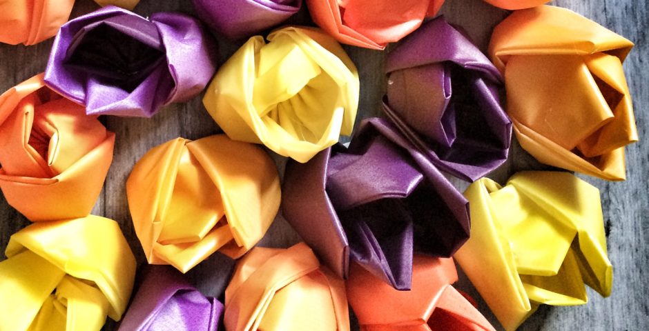 Handmade tulips - schools & museums project